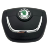 Airbag de Volante (Lado Conductor) - Logo Verde - Škoda Octavia / Fabia / Roomster / Superb - OEM 1Z0880201AT