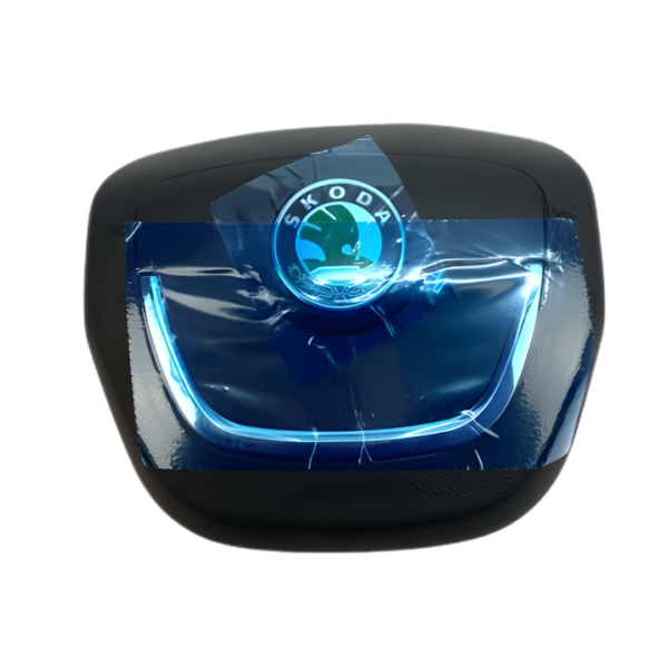 11 Airbag de Volante (Lado Conductor) - Logo Verde - Škoda Octavia / Fabia / Roomster / Superb - OEM 1Z0880201AT