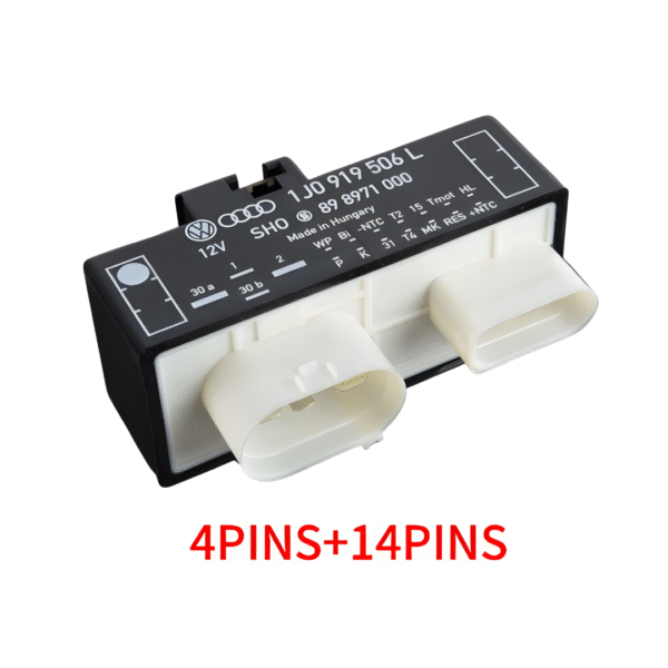 Módulo de Control de Ventiladores de Radiador (Versión 'L') - VW Golf / Jetta MK4 / Octavia MK1 (Motores 1.6L) - OEM 1J0919506L