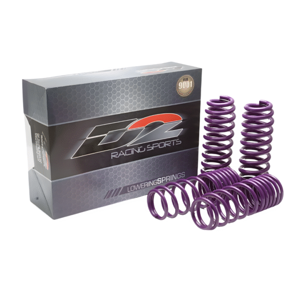 5 Kit de Resortes (Espirales) de Descenso Deportivo D2 PROs - VW Golf / Jetta MK4 / Škoda Octavia MK1 (2"/1.75")