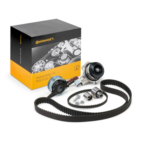 Kit de Distribución Continental + Bomba de Agua Conectable - Motores 1.6 / 2.0 TDI - OEM 04L198119A / 04L121011