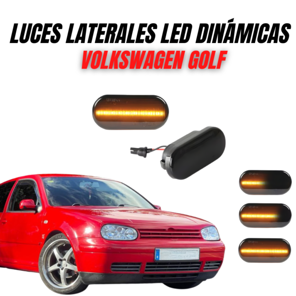 46 Luces LED de Guardafango (Direccionales) Dinámicas - VW Golf / Jetta / Bora - OEM 3B0949117/LED