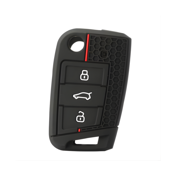 Funda de Silicona Premium para Llave - VW & ŠKODA (3 Botones)