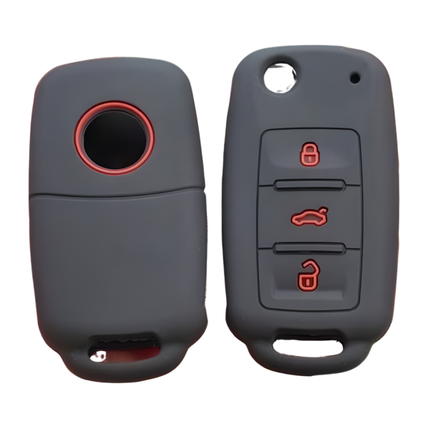 59 Funda de Silicona Premium para Llave - VW & ŠKODA (3 Botones)