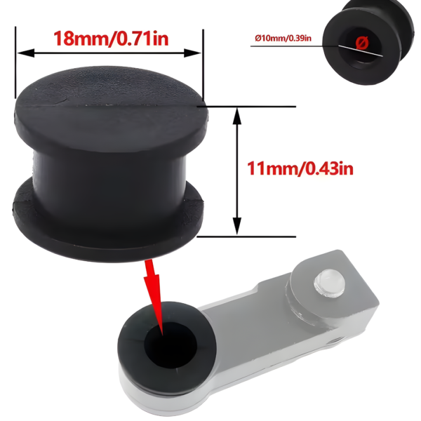 Buje de Cable de Selectora (Caja Automática) - VW & ŠKODA - OEM 09G321397A