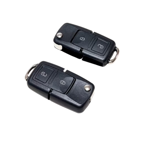 Carcasa de Llave de 2 Botones - VW / Škoda - Estilo Original (Flip Key)