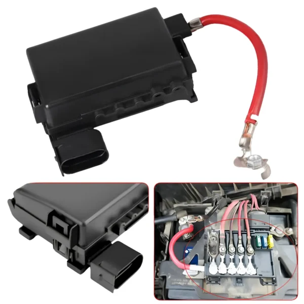 Fusilera sobre Batería (Caja Portafusibles Principal) - VW Golf Mk4 / Jetta / Bora & ŠKODA Octavia Mk1 - OEM 1J0937617D