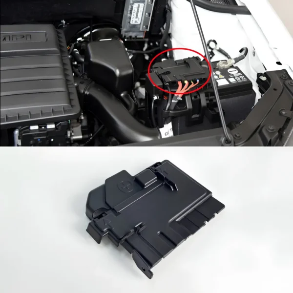 55 Tapa de Fusilera sobre Batería (Cubierta Protectora Superior) - VW ŠKODA- OEM 1S0915429