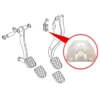 14 Clip / Seguro de Acople de Servofreno (Booster) a Pedal de Freno - VW Golf Mk4 / Bora / Passat B5 & Audi A3 / TT - OEM 1J0721169A