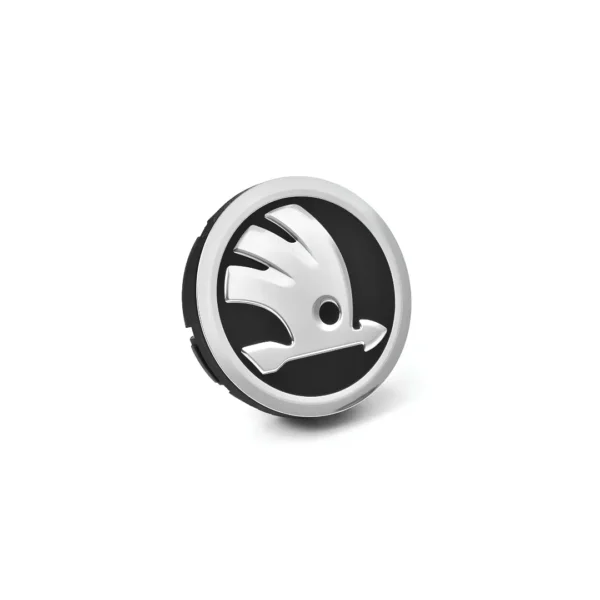 Tapacubo - embellecedor de Rin 56 mm Plateado / Moderno - ŠKODA Octavia / Fabia / Rapid - OEM 5JA601151